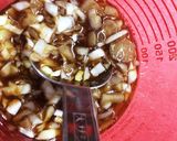 柚子胡椒の香味ねぎだれで蒸し豚もやし。作り方9写真
