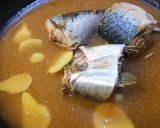 サバの味噌＋甜麺醤煮。作り方6写真