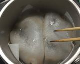 ぷりぷり牛スジのデミ煮丼作り方2写真