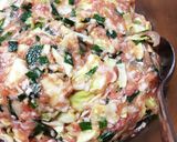 うちの餃子のあん。ニラと豚だけ♡作り方5写真