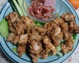 父の日、食べるラー油でとりの唐揚げ作ろう作り方4写真