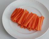 お弁当の彩に☆にんじんの胡麻和え作り方1写真