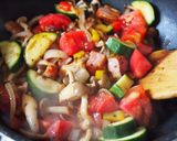 元気！ベーコン風味な夏野菜チーズ焼き作り方3写真