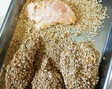 ささみのごまマヨ焼き作り方2写真