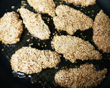 ささみのごまマヨ焼き作り方3写真