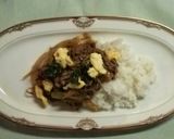 簡単！牛肉と玉ねぎのソース炒め作り方5写真