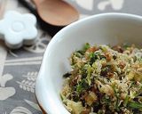 セロリの葉とカリカリジャコの胡麻ふりかけ作り方4写真