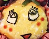 ふなっしーのおにぎり弁当♪作り方3写真