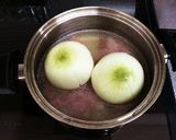 丸ごと 新玉ねぎのスープ作り方4写真