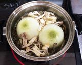丸ごと 新玉ねぎのスープ作り方5写真