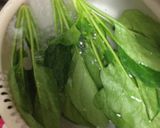 ほうれん草の胡麻和え作り方1写真