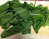 ほうれん草の胡麻和え作り方2写真