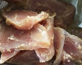 鶏むね肉の回鍋肉風！オイスター味噌炒め作り方2写真