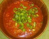 海老風味濃厚トマトつけ汁そうめん作り方3写真