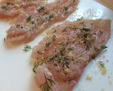 鶏ささみの即席レモン&ハーブのハム作り方3写真
