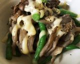 超簡単まいたけとインゲンのとろりんチーズ作り方3写真