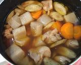 簡単万歳！鶏肉と蓮根ごぼうのうま煮☆作り方6写真