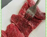 漫画めし：シャリアピンステーキ丼作り方1写真