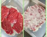 漫画めし：シャリアピンステーキ丼作り方4写真