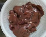 簡単♪しっかり味のレバニラ炒め♪作り方2写真