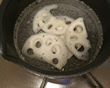 蓮根とトマトの和え物作り方1写真