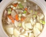 息子が作る♡定番豚汁うどん作り方5写真