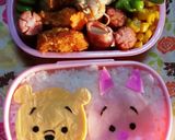 キャラ弁♡プーさん＆ピグレット♡ツムツム作り方8写真