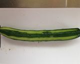 超簡単！きゅうりと油揚げごま酢和え作り方2写真