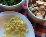 松の実入り豆腐＆鶏ひき肉レタス包み作り方3写真