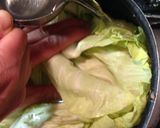 キャベツとひき肉のミルフィーユ作り方7写真
