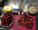 いちごのアイスクリーム作り方1写真