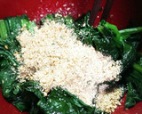 ほうれん草と焼き肉のたれのあえ物作り方5写真
