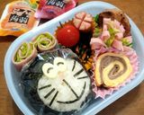ハムとレタスで可愛い♡渦巻き♬キャラ弁作り方6写真