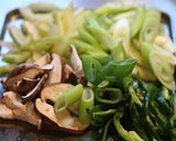 牛肉とセロリのカレーソース炒め作り方1写真