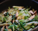牛肉とセロリのカレーソース炒め作り方4写真