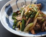 牛肉とセロリのカレーソース炒め作り方5写真