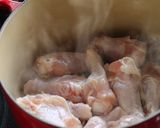 手羽元とごぼうの山椒煮作り方3写真