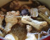 手羽元とごぼうの山椒煮作り方6写真