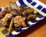 手羽元とごぼうの山椒煮作り方7写真