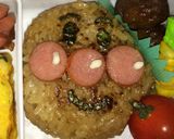 焼きおにぎりで☆アンパンマンのキャラ弁作り方4写真