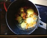 あまった生クリームでスープ作り方1写真
