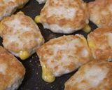 鶏ひき肉で！とろ～りチーズのはさみ焼き作り方5写真