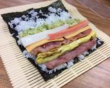 アメリカン肉肉すし作り方3写真
