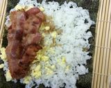 ベーコン　すし作り方5写真