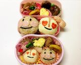 アンパンマンとドキンちゃん☆キャラ弁作り方5写真