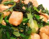 簡単！驚く柔らかさ鶏胸肉と小松菜の中華煮作り方11写真