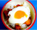 温玉のせ♡ズボラ焼鳥丼作り方5写真