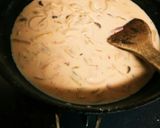 豆乳とキムチのクリームパスタ作り方7写真