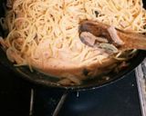 豆乳とキムチのクリームパスタ作り方8写真