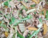 美味!! 生姜がポイントのひき肉八宝菜作り方6写真